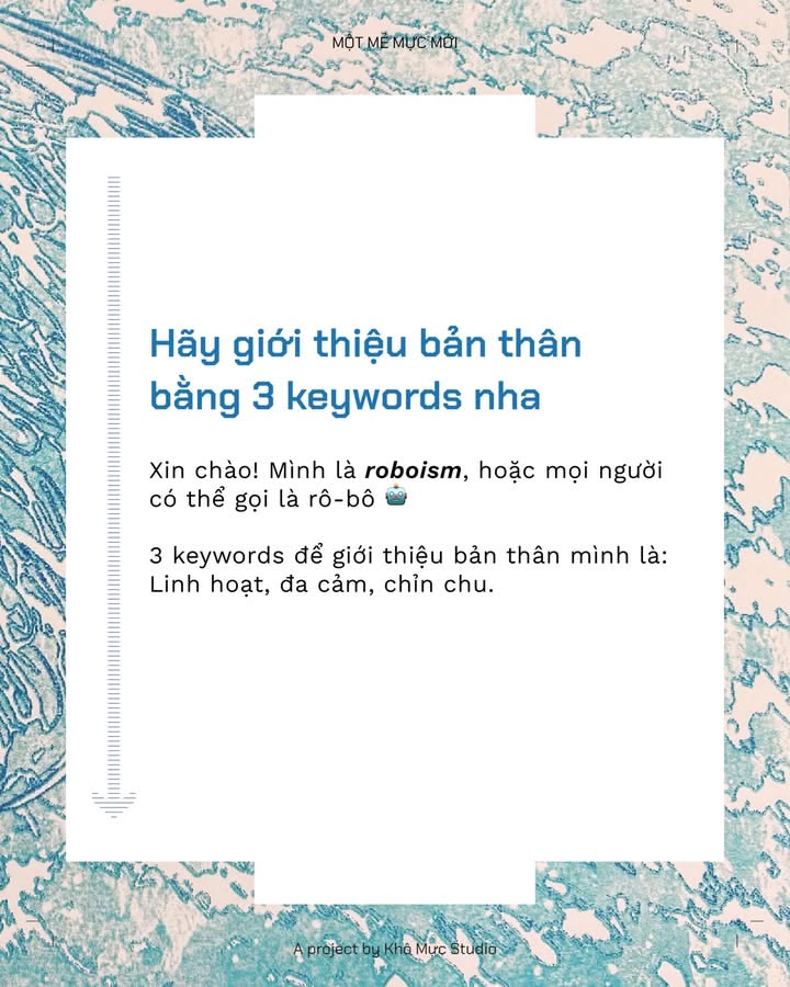 Tranh Riso A3 "You are Water" [MMMM 18]