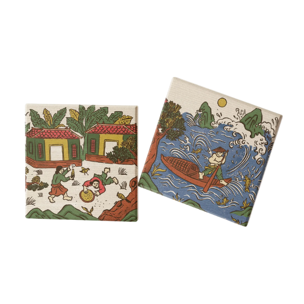 Lót ly gốm 