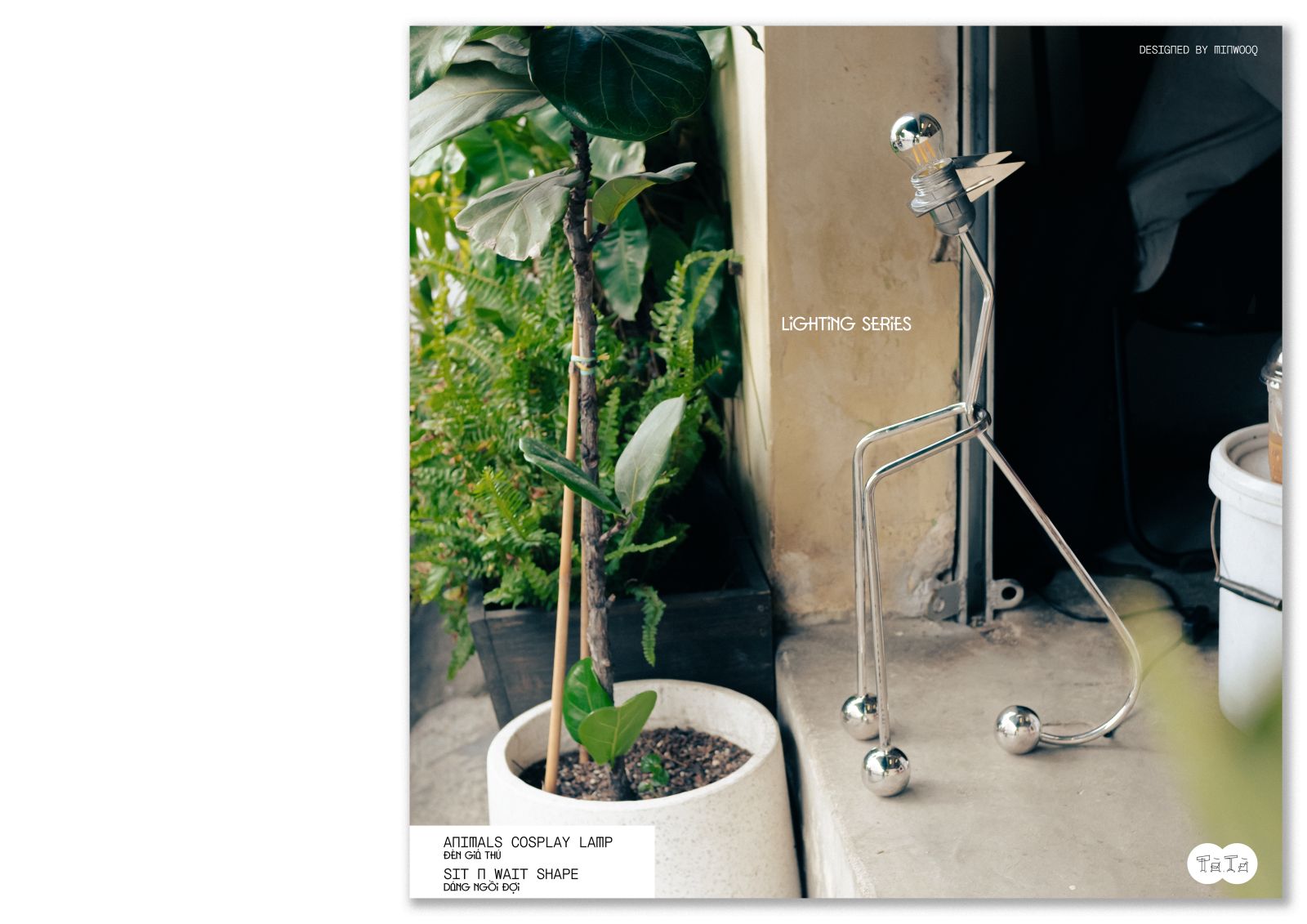 Tờ Tờ Furniture Đèn Giả Thú "Ngồi ngắm"