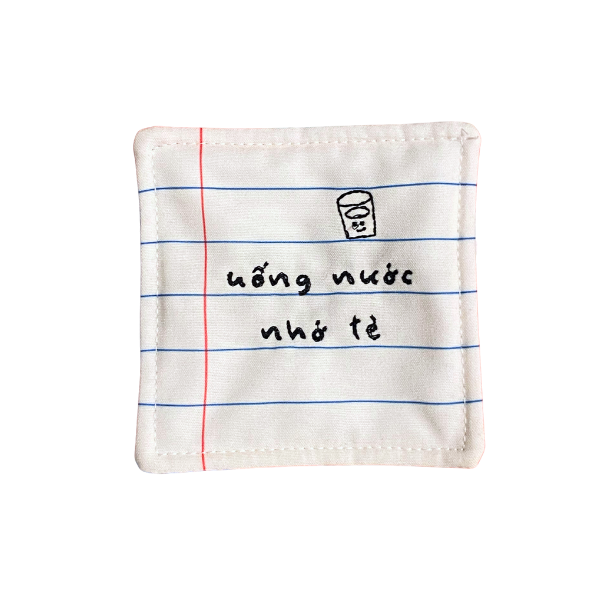 Set of 4 Lót Ly Vải 