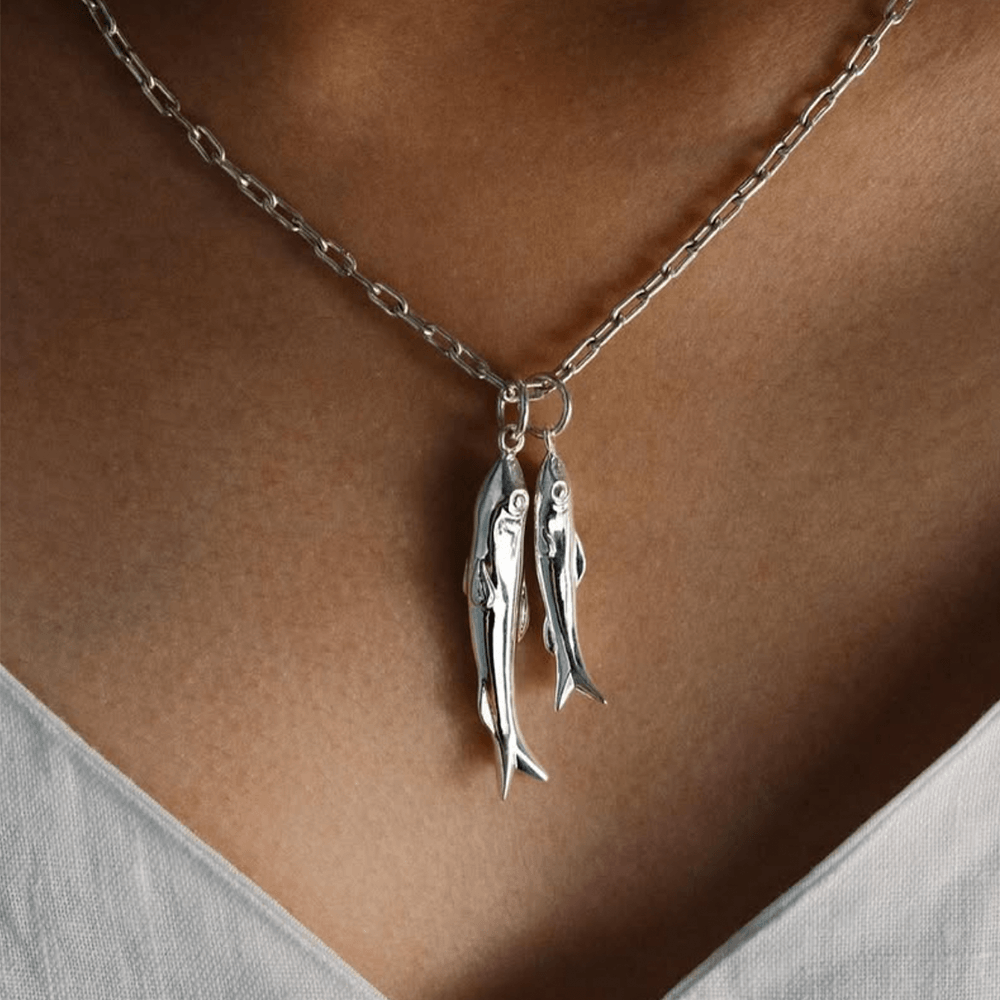 Mặt dây bạc 965 "Anchovy"
