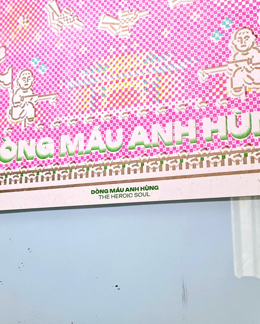 Tranh Riso A3 "Dòng Máu Anh Hùng'