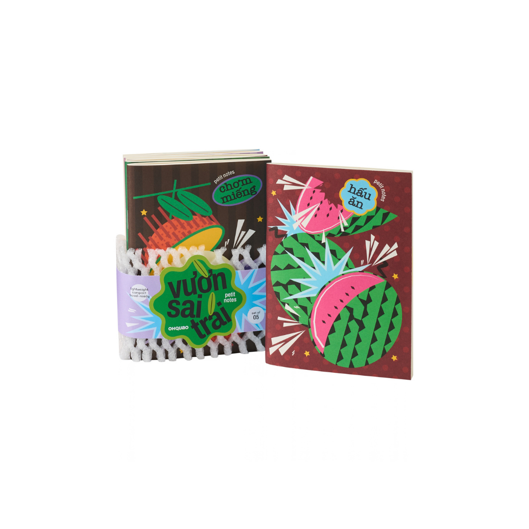 Combo 5 cuốn sổ Petit "Vườn Sai Trái"