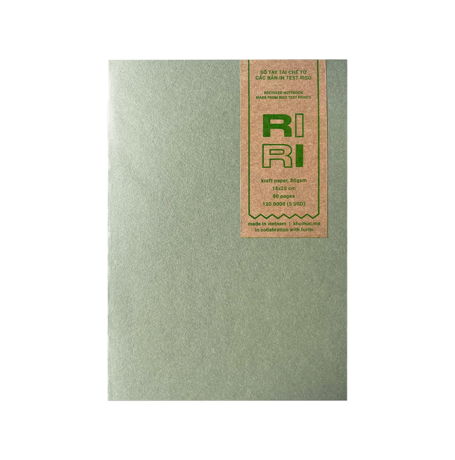 Sổ Riso tái chế "Riri"