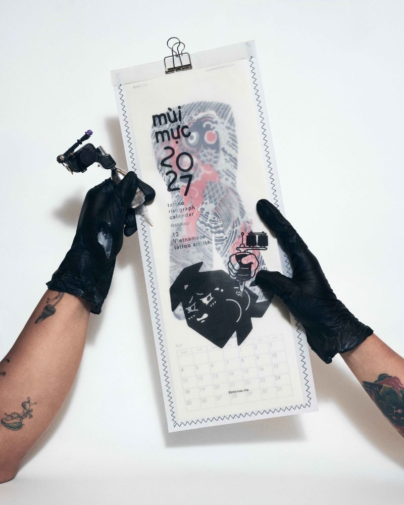 [PRE-ORDER] Lịch Tattoo Risograph 2027