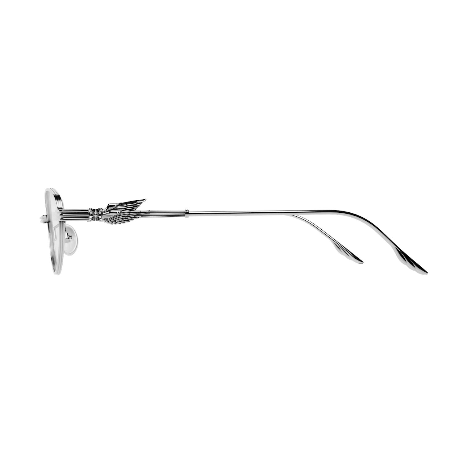Kính LOOKARK "Seraphim" Gọng Oval Bạc