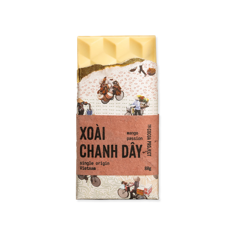 Thanh Chocolate "Mango Passion White"