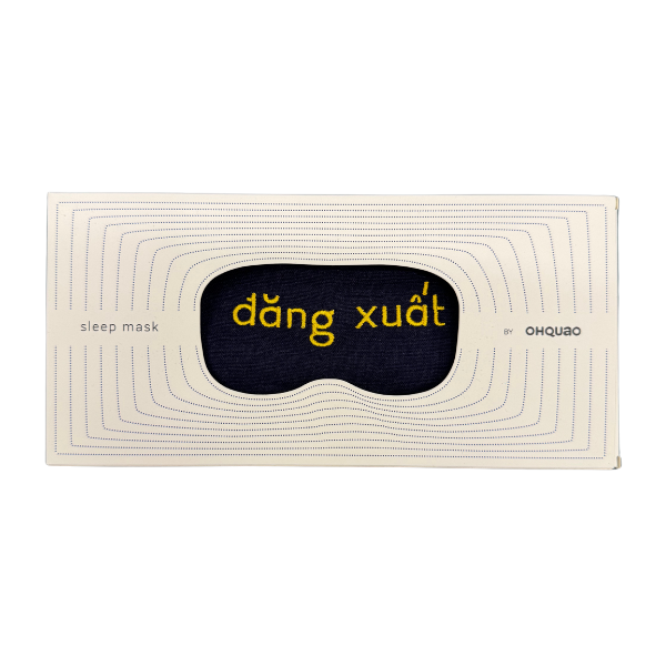 Mặt nạ ngủ vải Linen 