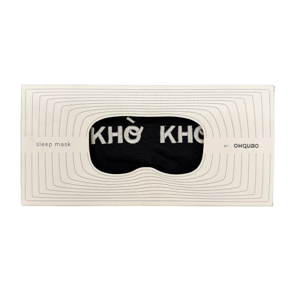 Mặt nạ ngủ vải Linen 