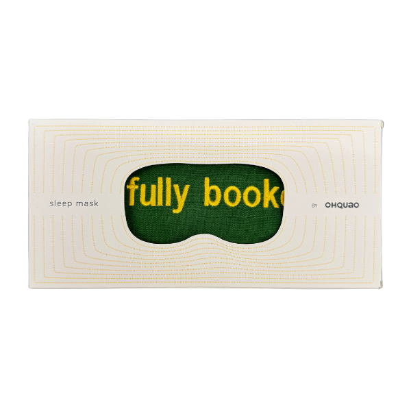 Mặt nạ ngủ vải Linen "Fully Booked"