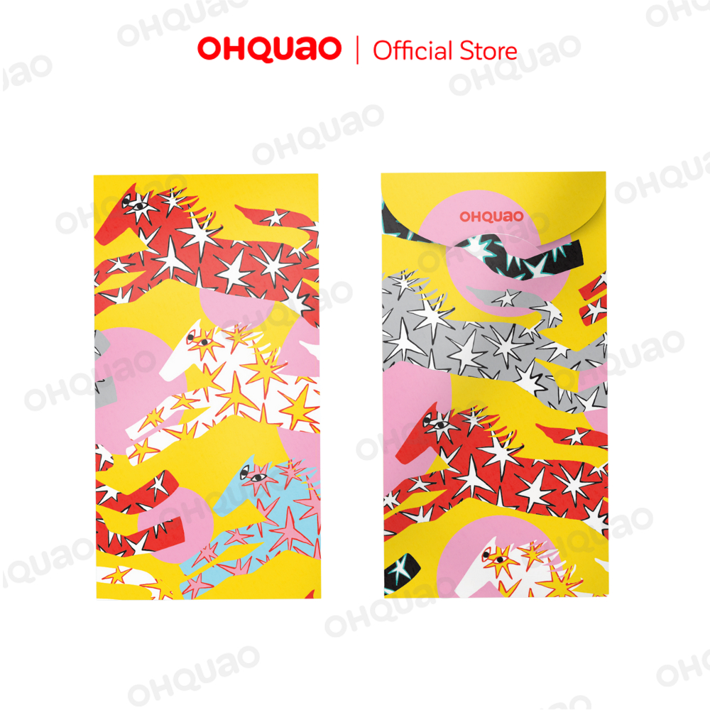 Set 6 Bao lì xì "Year of the Horse"