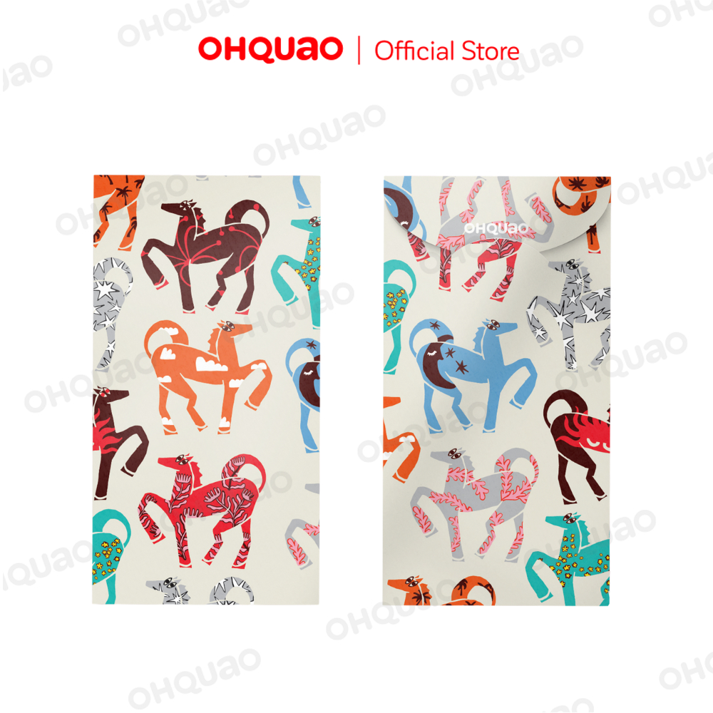 Set 6 Bao lì xì "Year of the Horse"