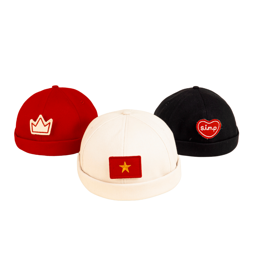 Nón Docker (kèm patch Lá cờ Việt Nam) [3 loại]
