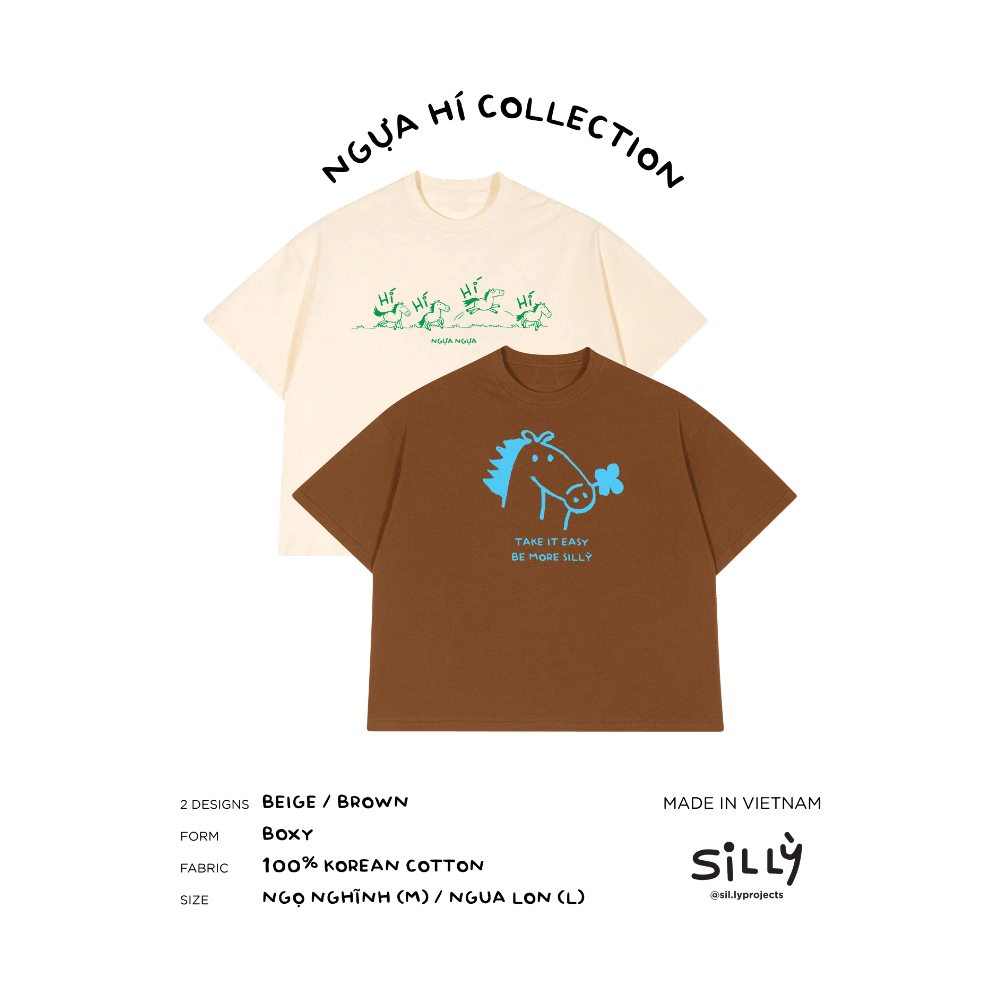 Áo thun "Ngựa Hí" [2 loại]