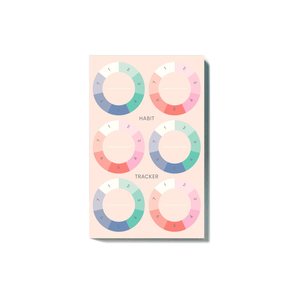 Giấy ghi chú "Habit Tracker"