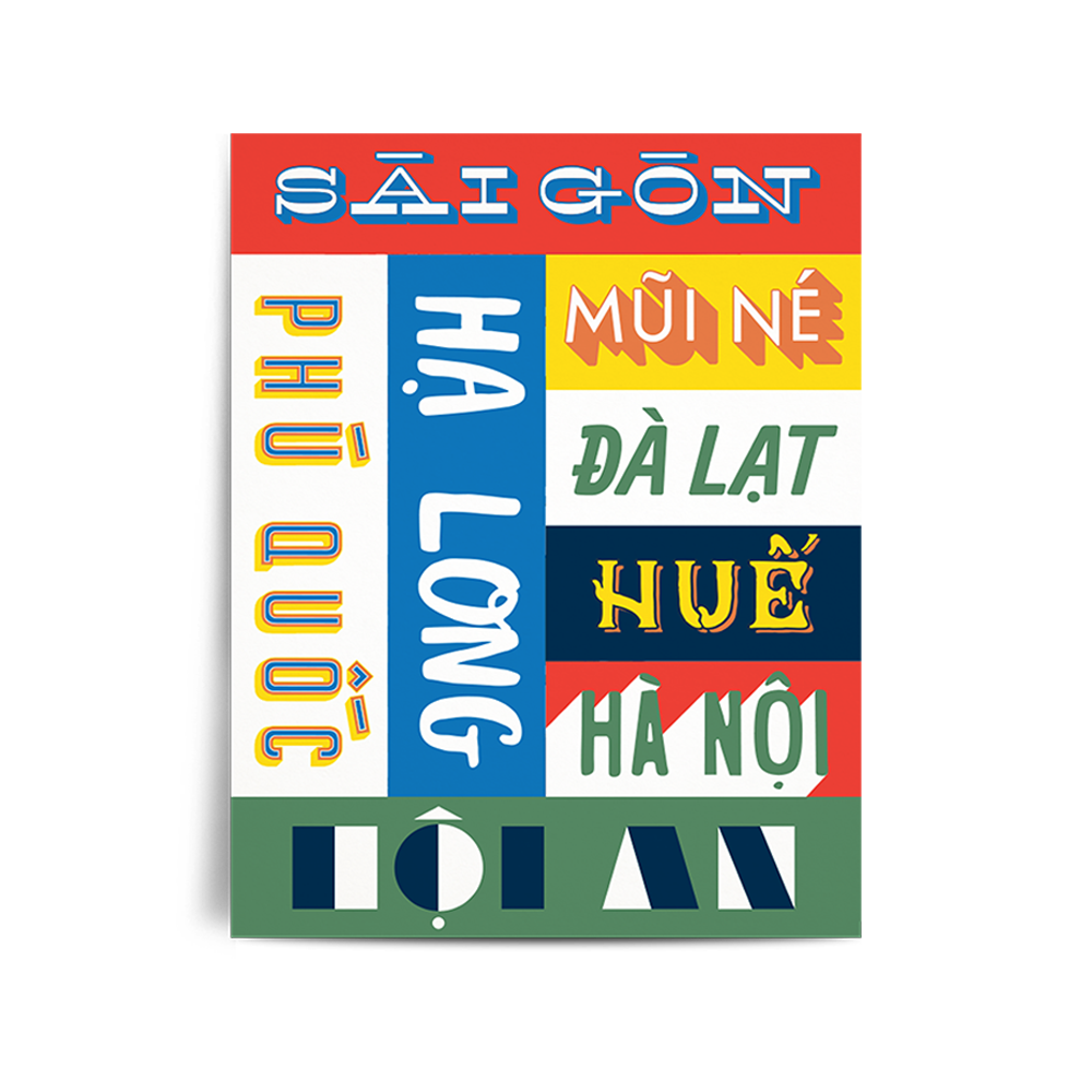 Bưu thiếp "Cities"