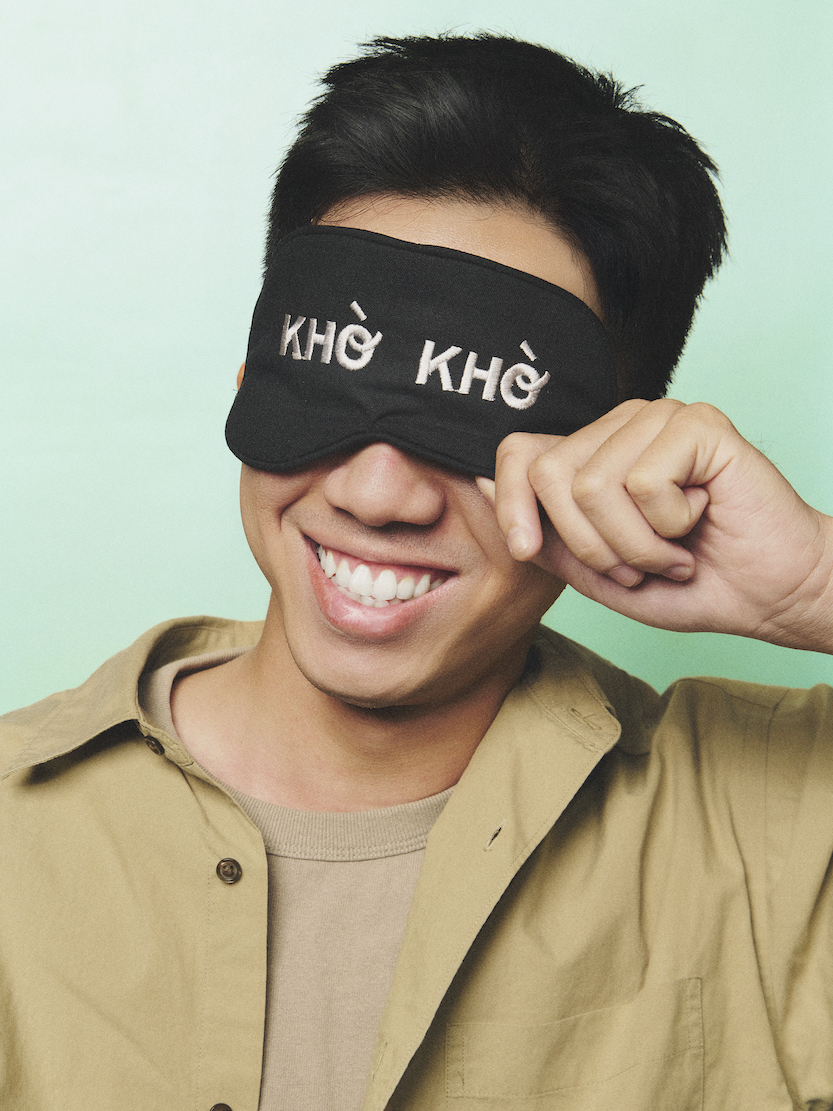 Mặt nạ ngủ vải Linen "KHÒ KHÒ"