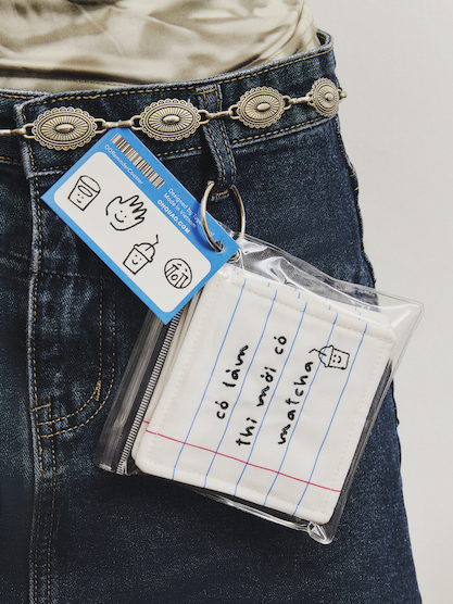 Set of 4 Lót Ly Vải "Reminder"