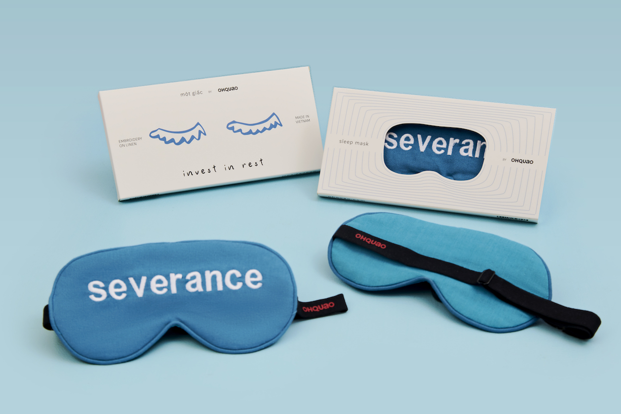 Mặt nạ ngủ vải Linen "Severance"