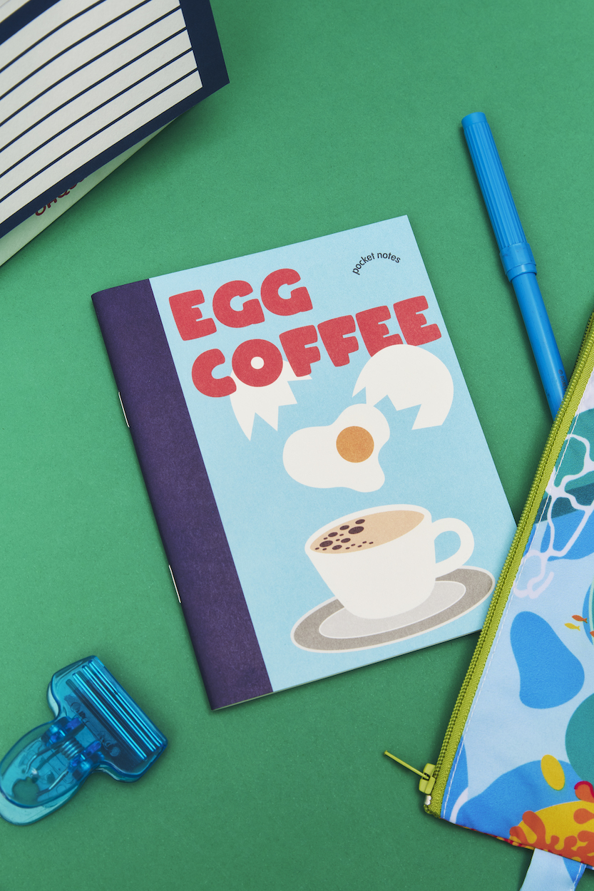 Pocket Notebook "Egg Coffee"