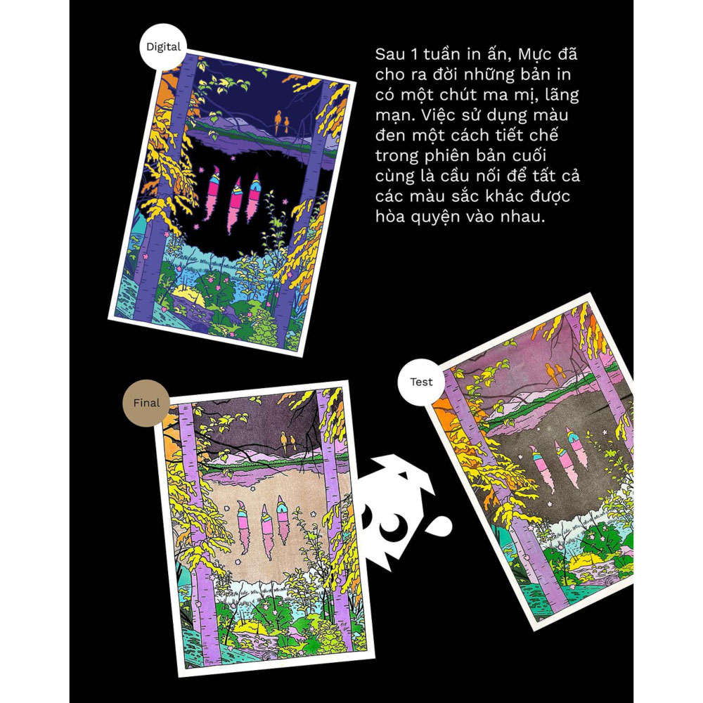 Tranh Riso A3 Opia Feng "Meet-night"