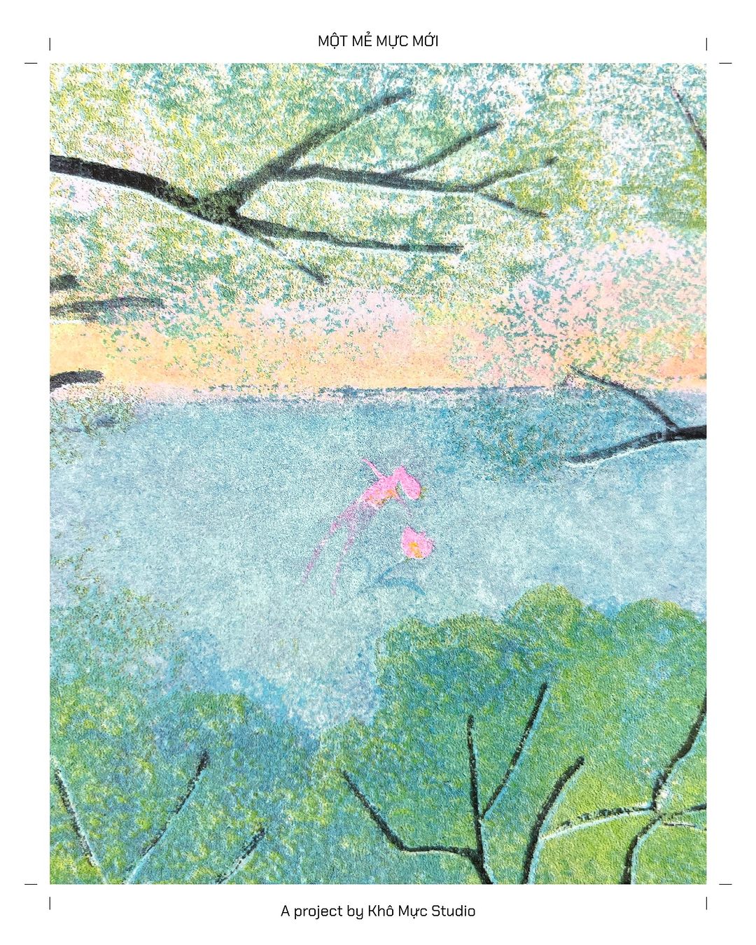 Tranh Riso A4 "Breath" [MMMM 14]
