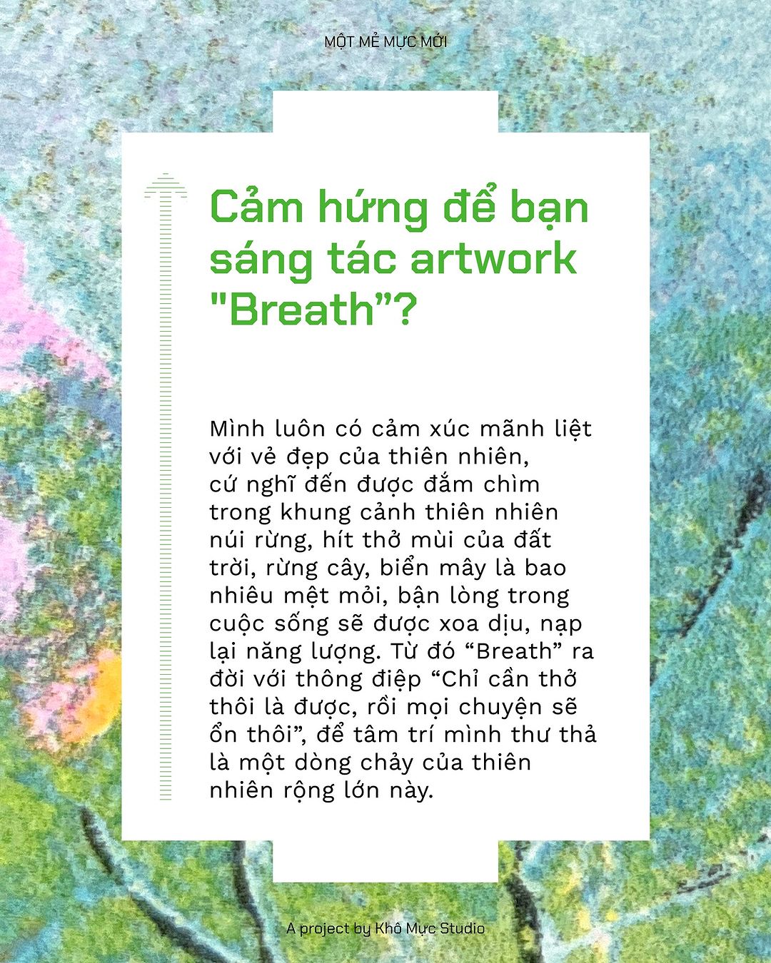 Tranh Riso A4 "Breath" [MMMM 14]