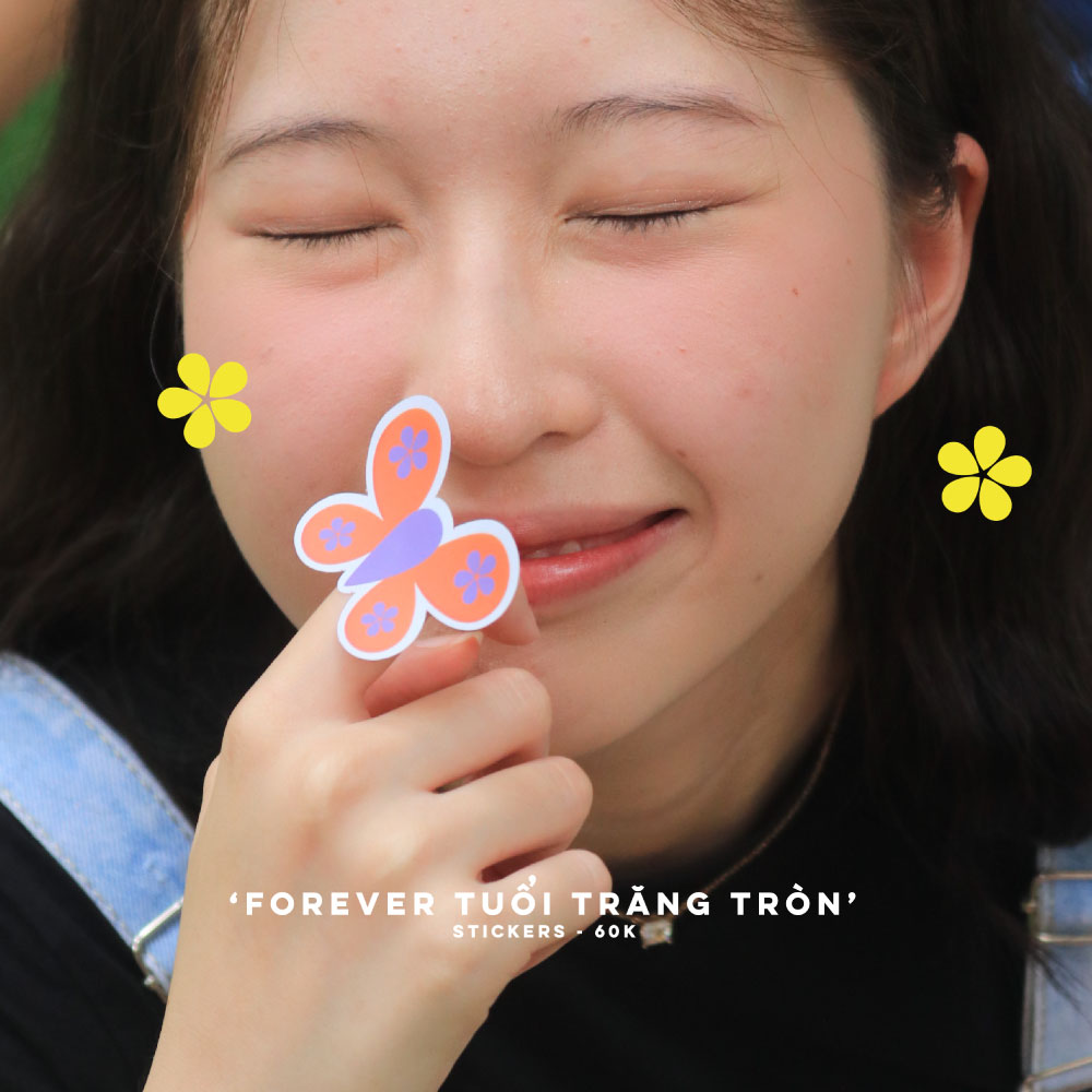 BST Mid Autumn Nhãn dán "Tuổi trăng tròn"