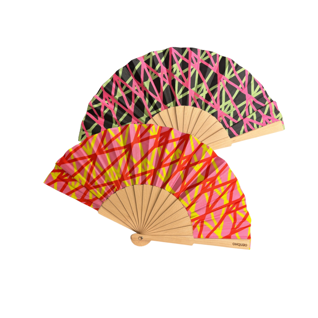 Quạt Lụa Cửa Sắt [2 loại]
