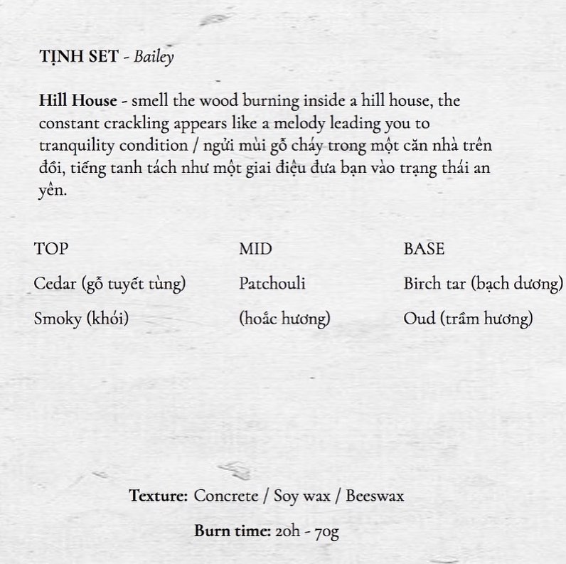 Bộ nến & cắm nhang "Tịnh" màu Be