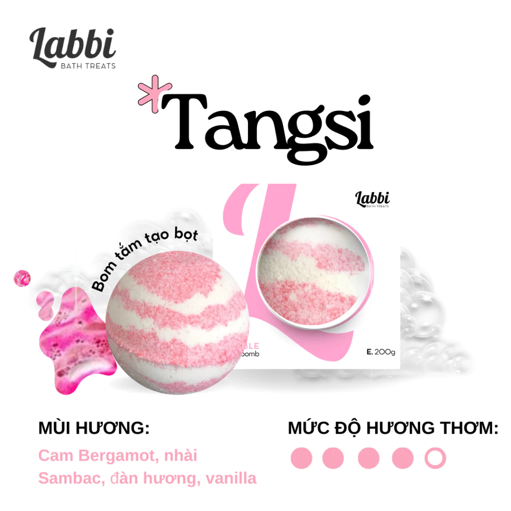 Viên sủi bồn tắm tạo bọt 