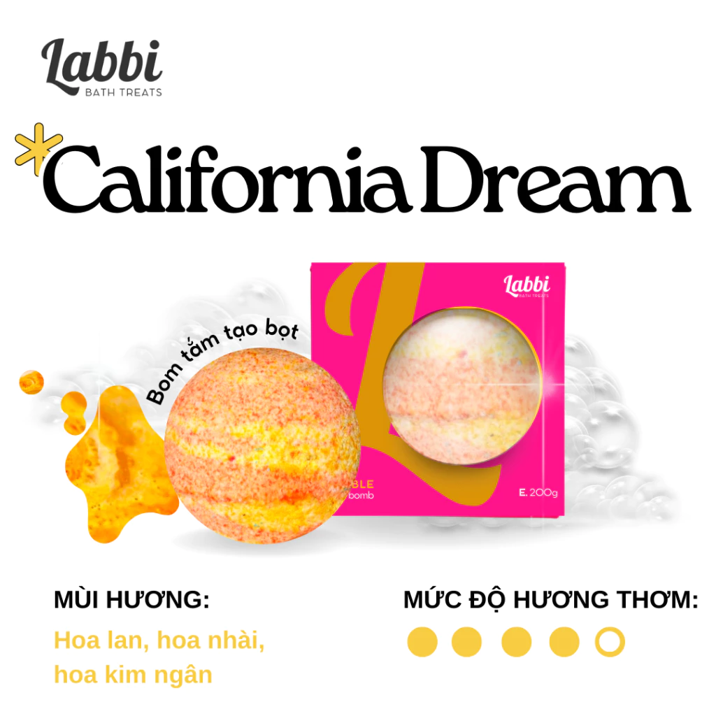 Viên sủi bồn tắm tạo bọt 