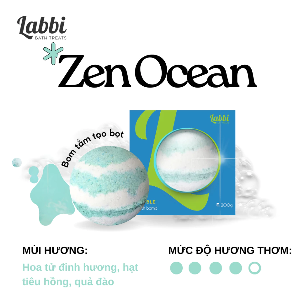 Viên sủi bồn tắm tạo bọt 