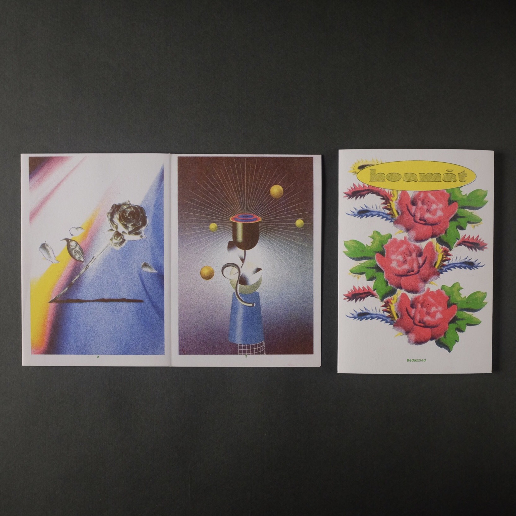 Zine Bưu thiếp "Hoa Mắt Bedazzled"