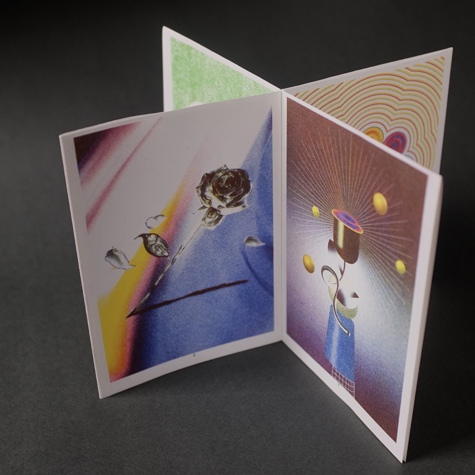 Zine Bưu thiếp "Hoa Mắt Bedazzled"