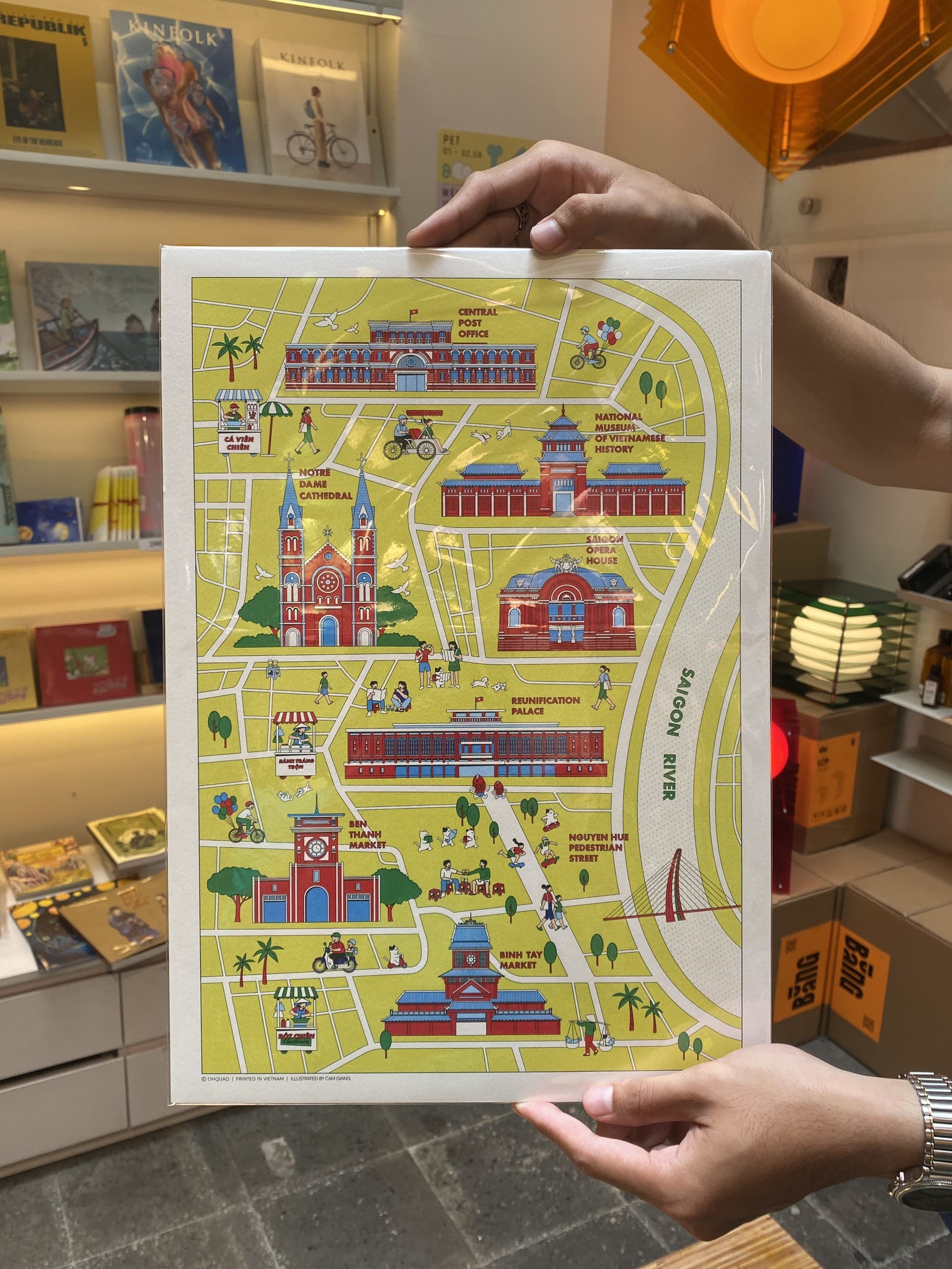 Tranh Kỹ thuật số A3 "Hồ Chí Minh"