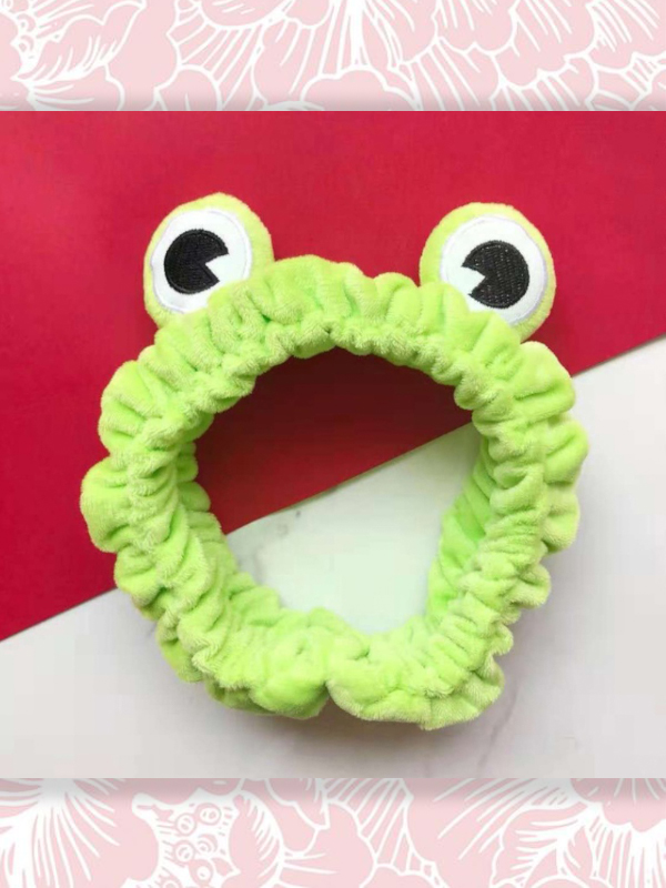 PHỤ KIỆN TÓC BĂNG ĐÔ TURBAN ẾCH XANH DỄ THƯƠNG