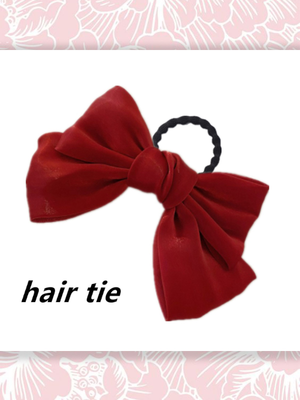 PHỤ KIỆN TÓC NƠ SÁNG BÓNG DỄ THƯƠNG