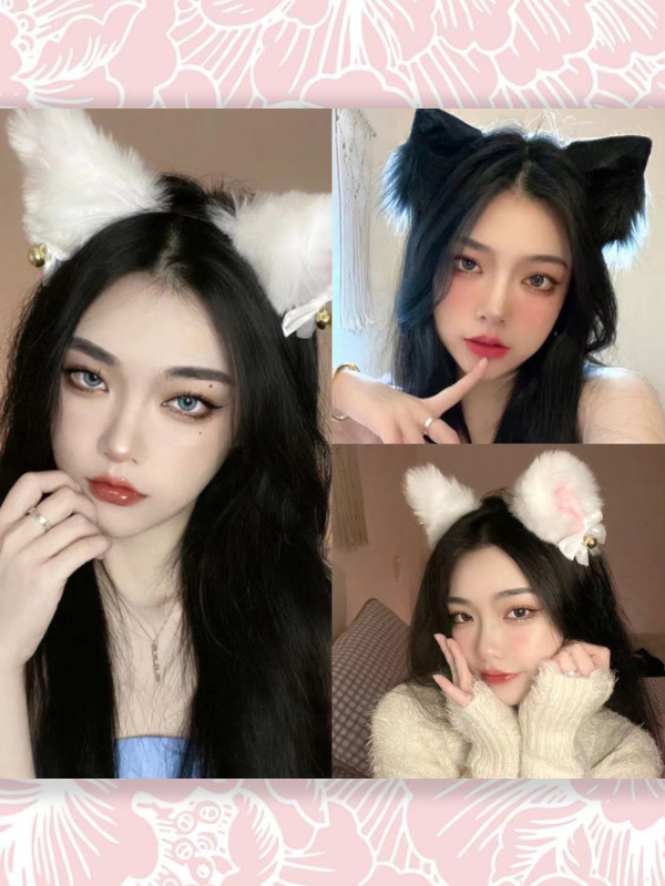 BỜM THIẾT KẾ TAI MÈO ĐÁNG YÊU THỜI TRANG