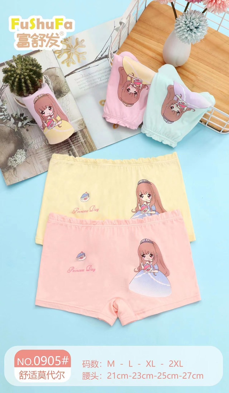 QUẦN LÓT BÉ GÁI NHIỀU HOẠ TIẾT #090X