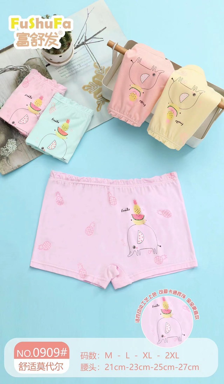 QUẦN LÓT BÉ GÁI NHIỀU HOẠ TIẾT #090X