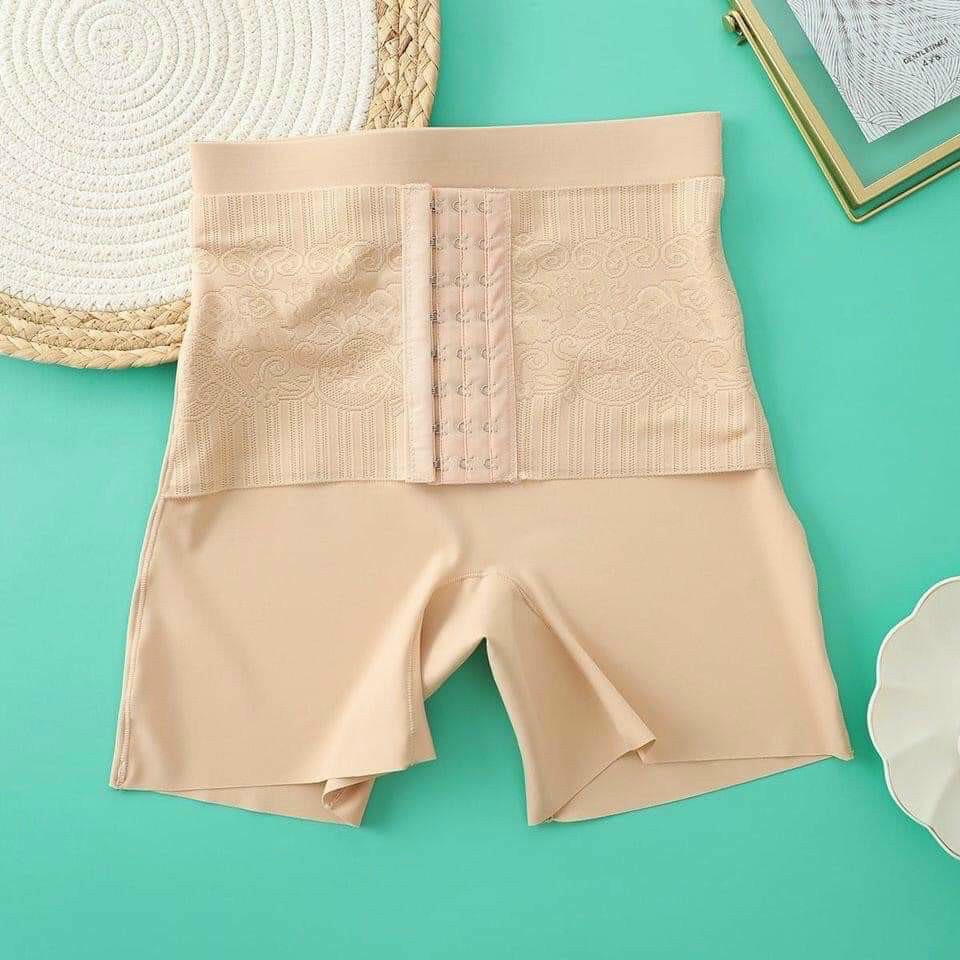 QUẦN GEN BỤNG DÁNG ĐÙI CHẤT SU MÓC CÀI TRƯỚC