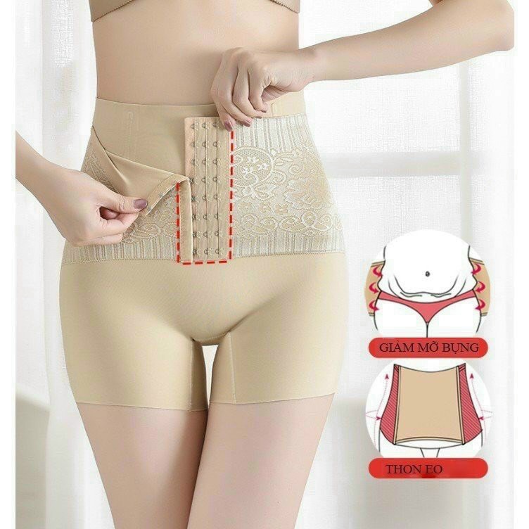 QUẦN GEN BỤNG DÁNG ĐÙI CHẤT SU MÓC CÀI TRƯỚC