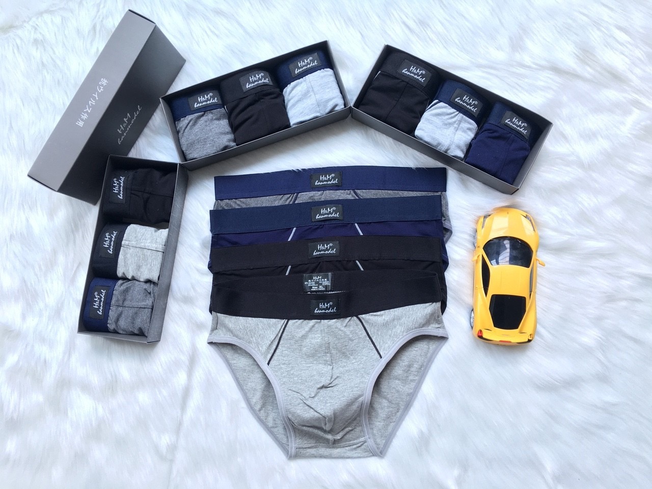 SET HỘP SỊP CHÉO COTTON H&M