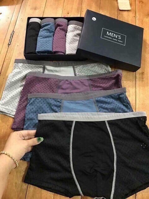 SET SỊP HỘP ĐÙI LỖ TO THÔNG HƠI MEN'S