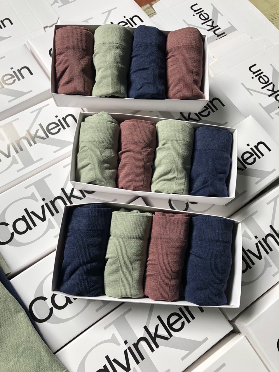 SET HỘP SỊP ĐÙI COTTON CALVIN KLEIN