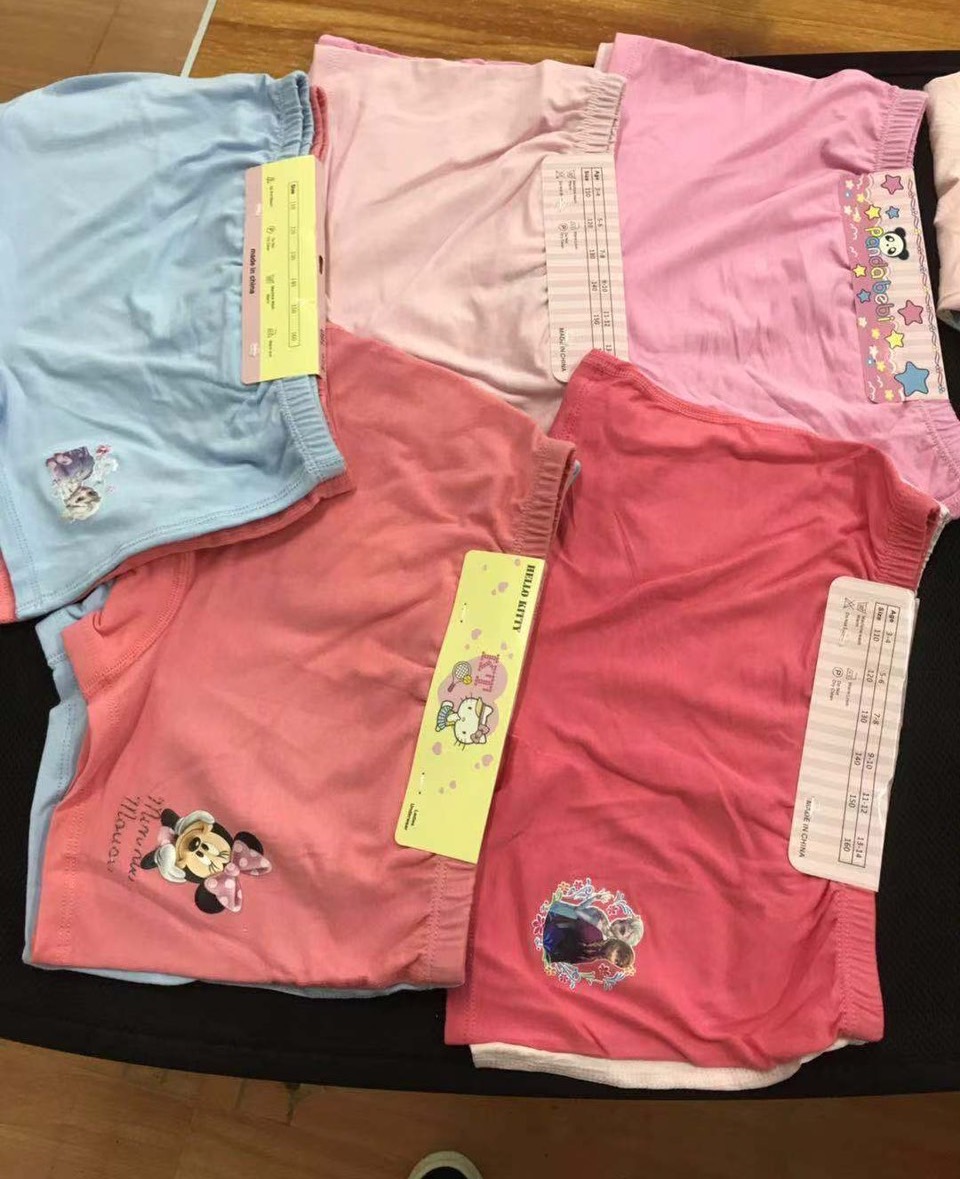 QUẦN LÓT COTTON ĐÙI BÉ GÁI HELLO KITTY