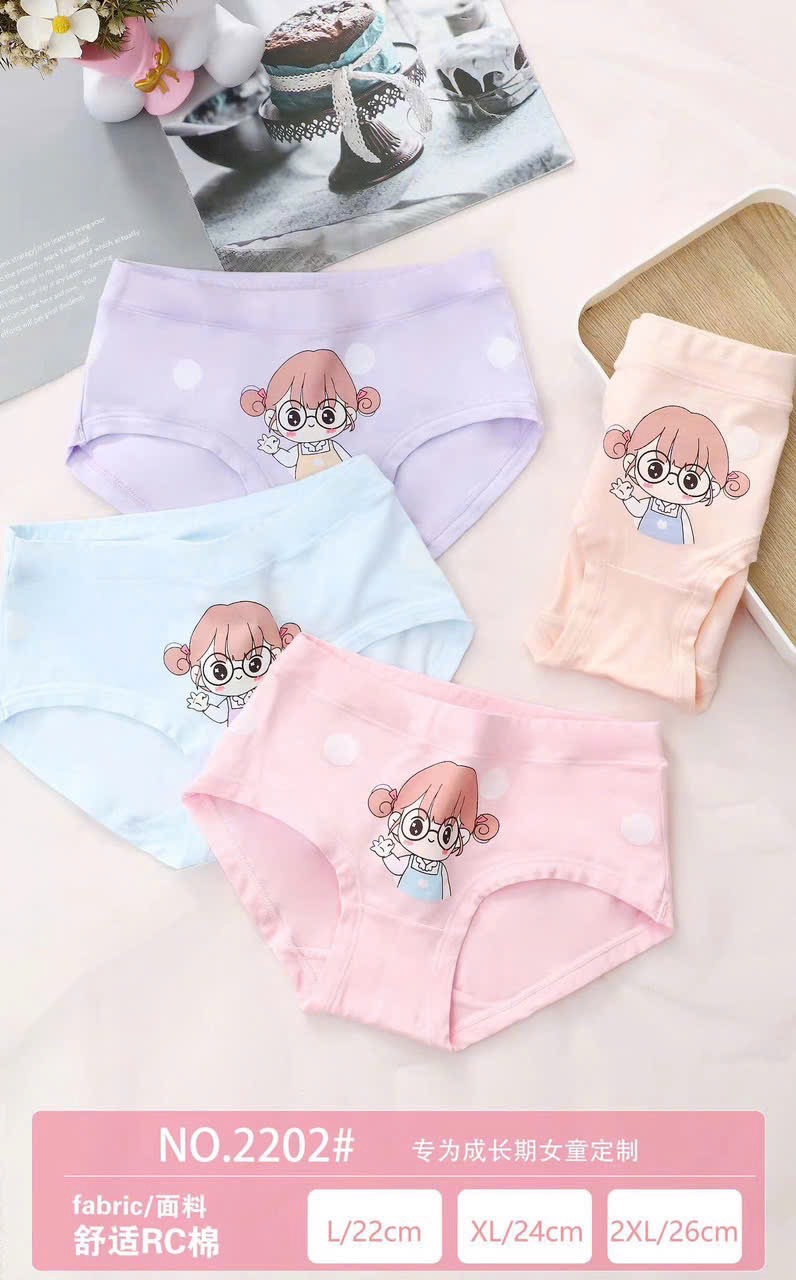 QUẦN LÓT BÉ GÁI TAM GIÁC NHIỀU HÌNH #220X