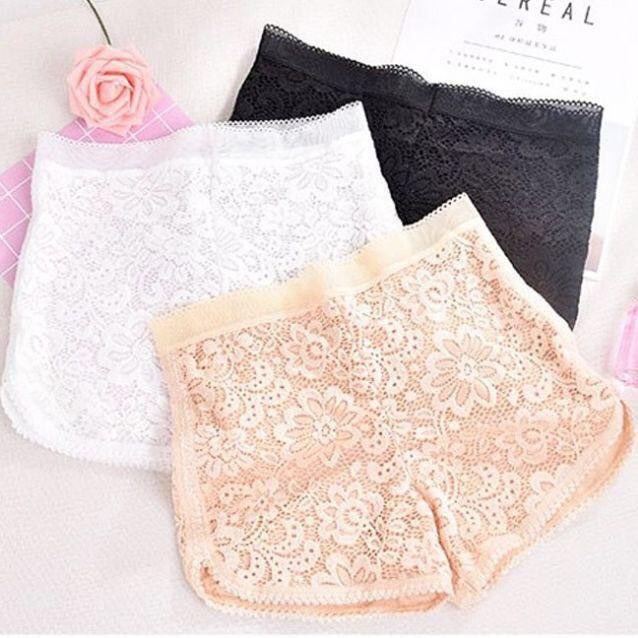 QUẦN MẶC VÁY REN HOA MỀM MẠI #5768