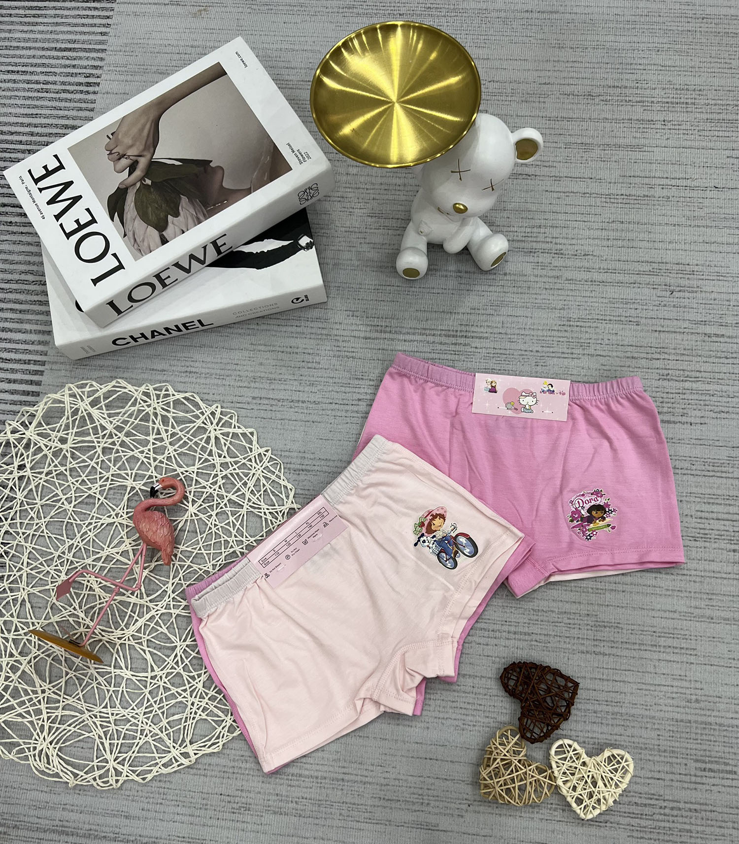 QUẦN LÓT COTTON ĐÙI BÉ GÁI HELLO KITTY